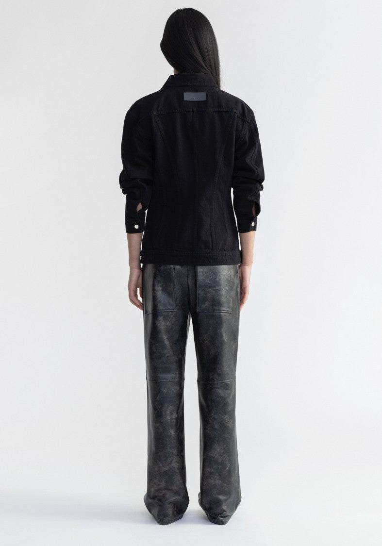 Aeron Roisin - Waisted Denim Jacket