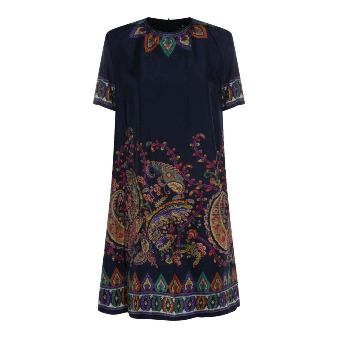 Etro Flowing Dress With Intricate Patterns