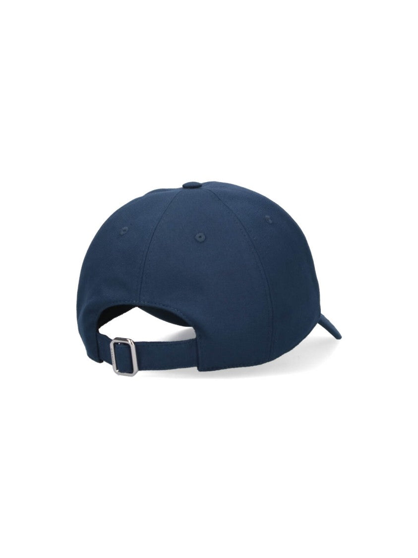 Givenchy Navy Blue Cotton Baseball Cap