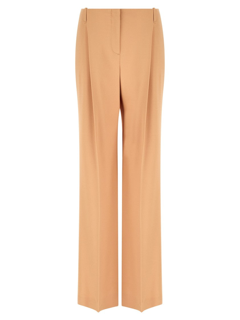 Ermanno Scervino Palazzo Trousers With Wide Leg And Smooth Finish