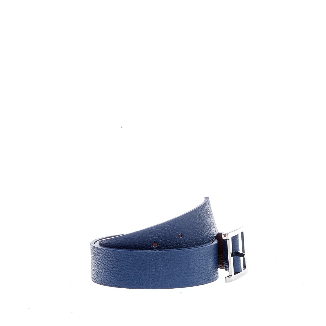 Orciani Double Navy And Cigar Belt