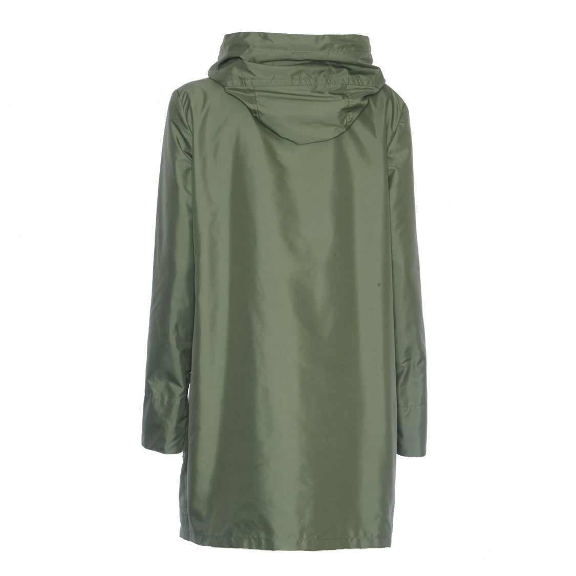 Fay Water-Repellent Technical Poplin Parka With Concealed Snap Pockets