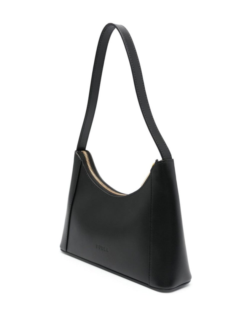Furla Diamond Mini Leather Shoulder Bag