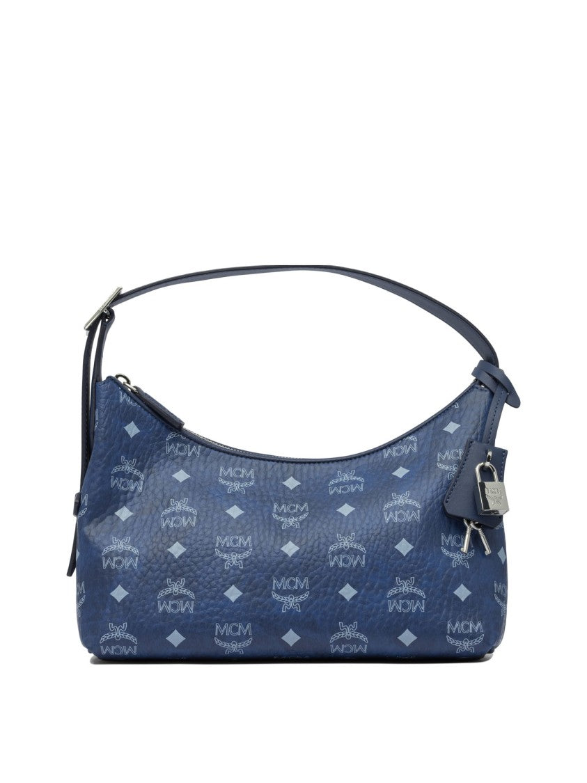 Mcm Curved Silhouette Mcm Shoulder Bag