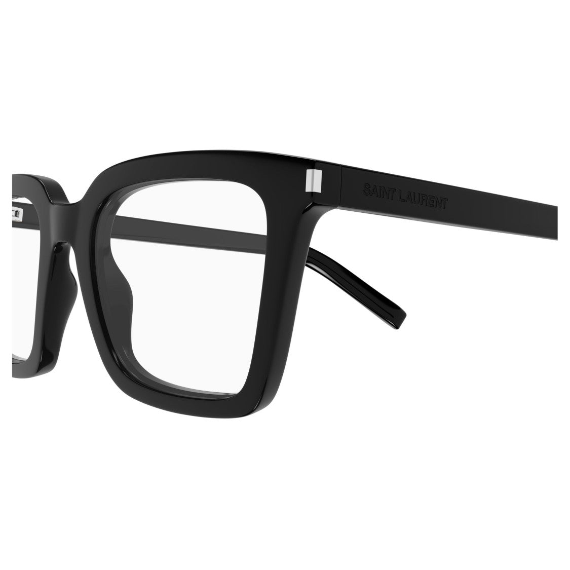 Saint Laurent Sl 167 Oversized Square Frame Eyeglasses