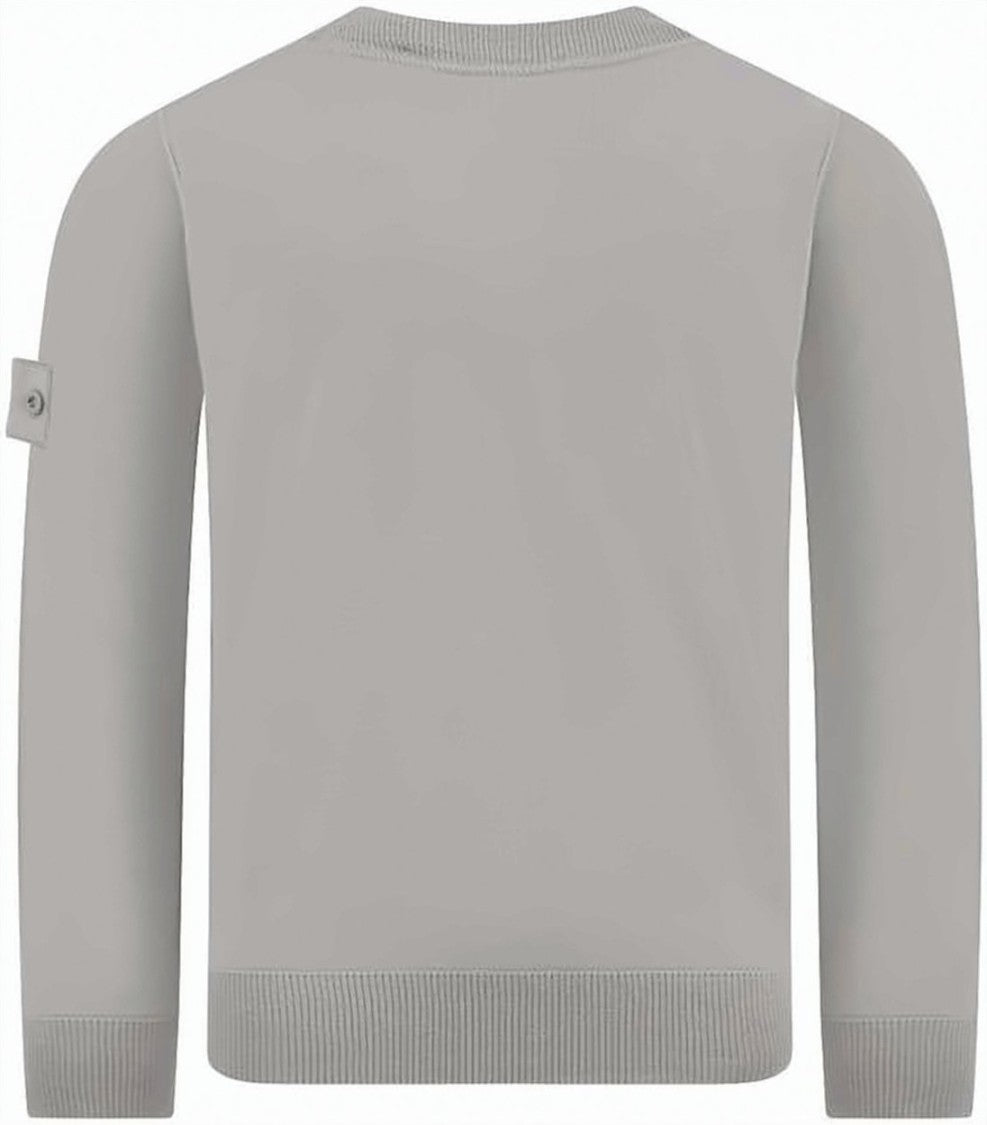 Stone Island Black Premium Wool Signature Patch Sweater