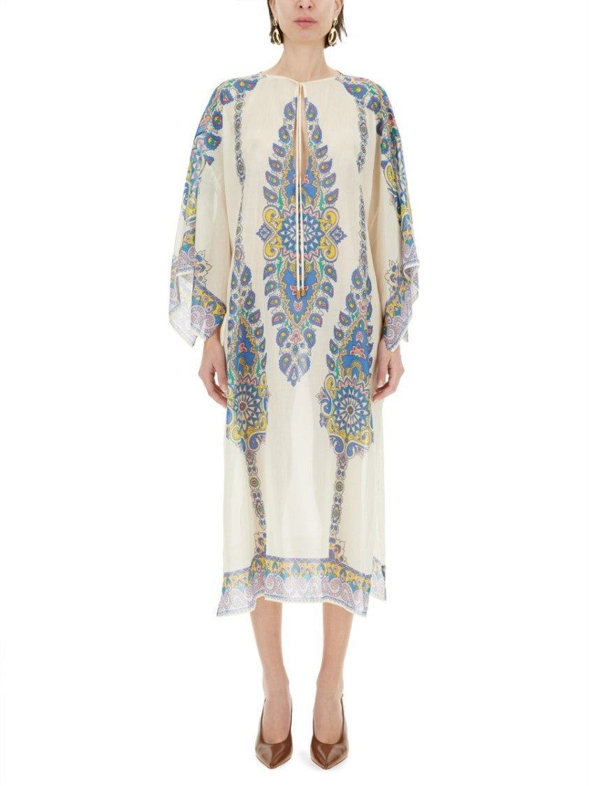 Etro Maxi Dress With Print