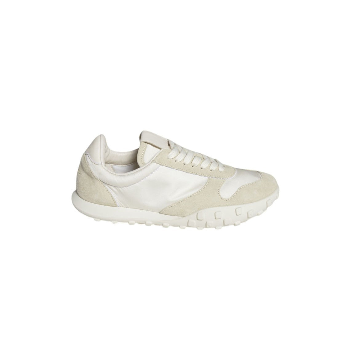 Jil Sander Moon Sneakers In Nylon And Suede Cream