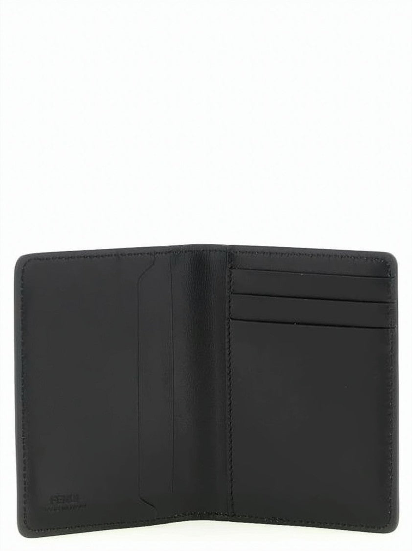 Fendi Black Cowhide Leather Wallet