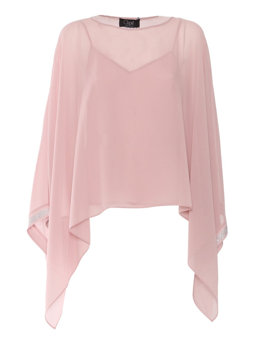 Clips Flowing Poncho