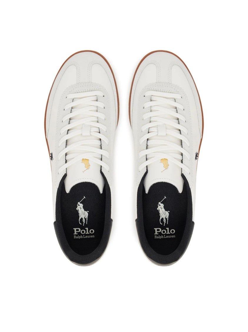 Polo Ralph Lauren Contrasting Heel Low-Top Sneakers