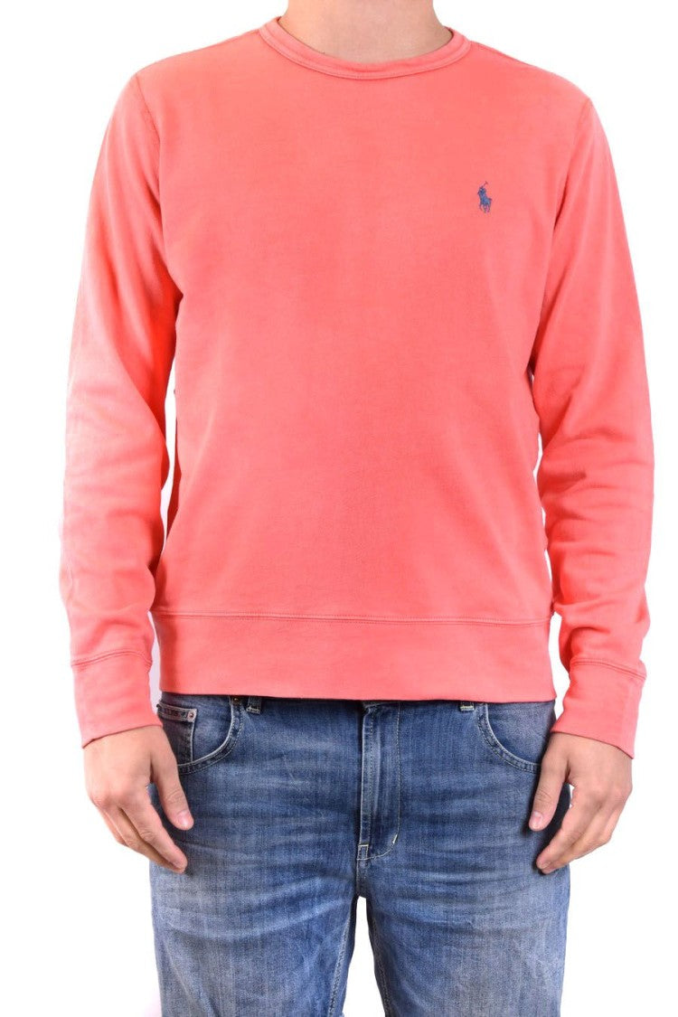 Polo Ralph Lauren Red Cotton Sweatshirt