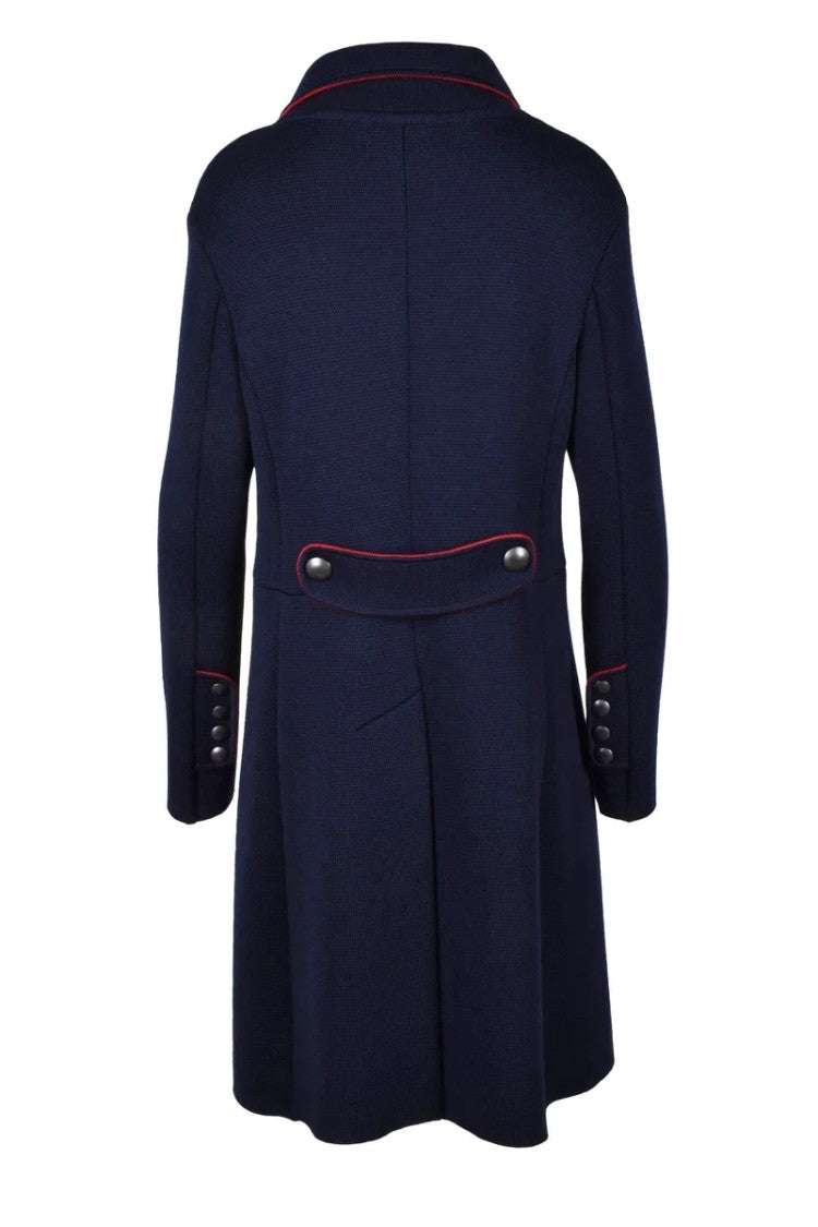 Charlott Knit Coat - Blue