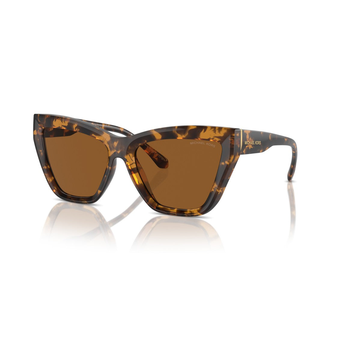 Michael Kors 0Mk2211u Bold Cat-Eye Sunglasses With Tortoiseshell Frame