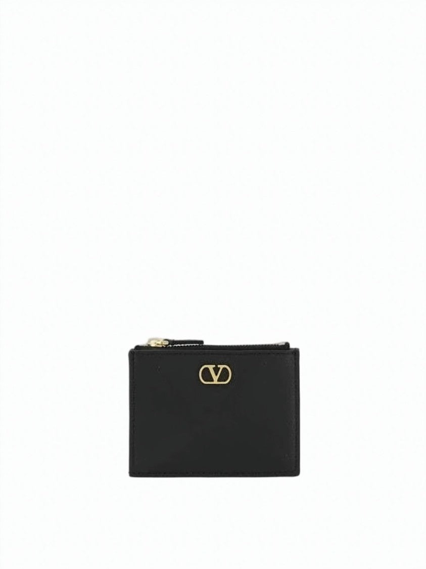 Valentino Garavani Calf Leather Cardholder