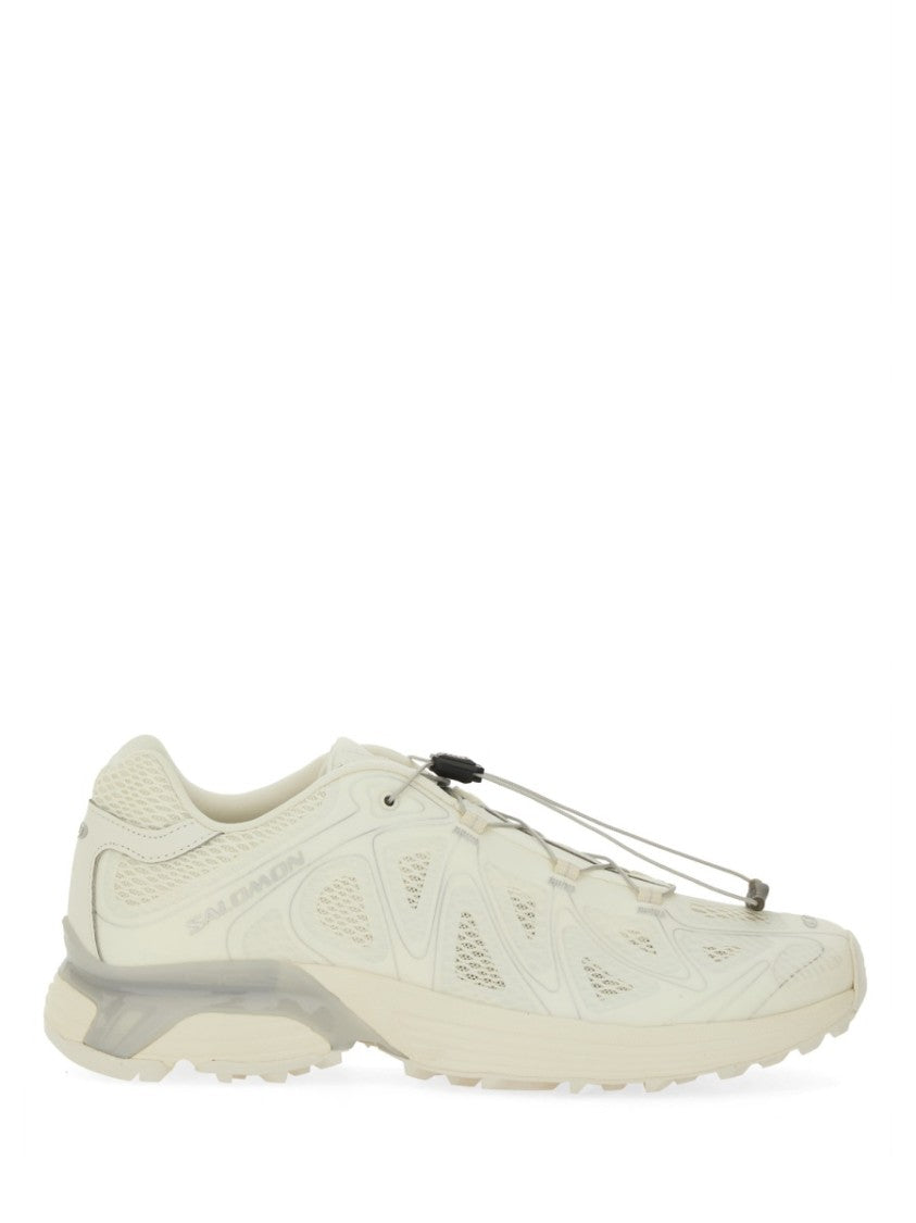 Salomon Monochromatic Light Beige Sneakers With Quick-Lace System
