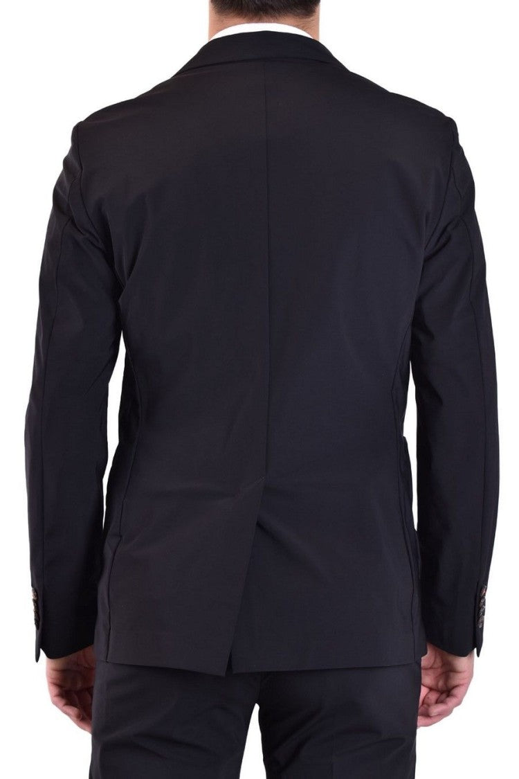 Tagliatore Black Single-Breasted Jacket