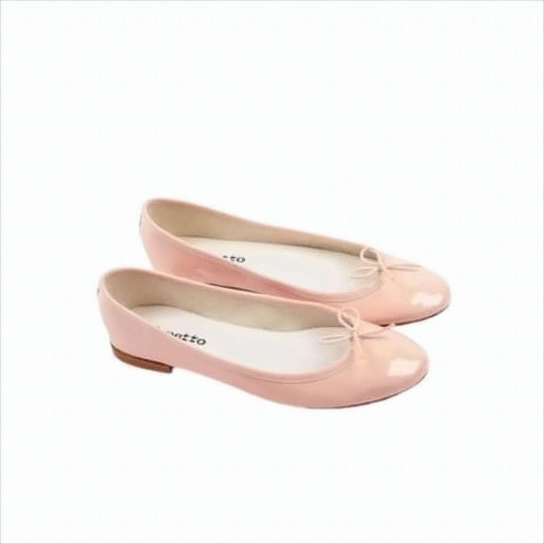 Repetto Pink Calf Leather Ballet Flats