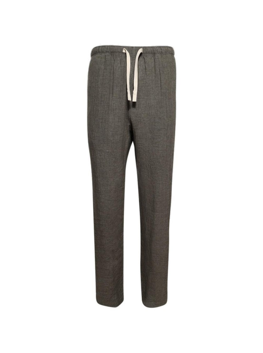 Palm Angels Monogram Cozy Pants Military Grey
