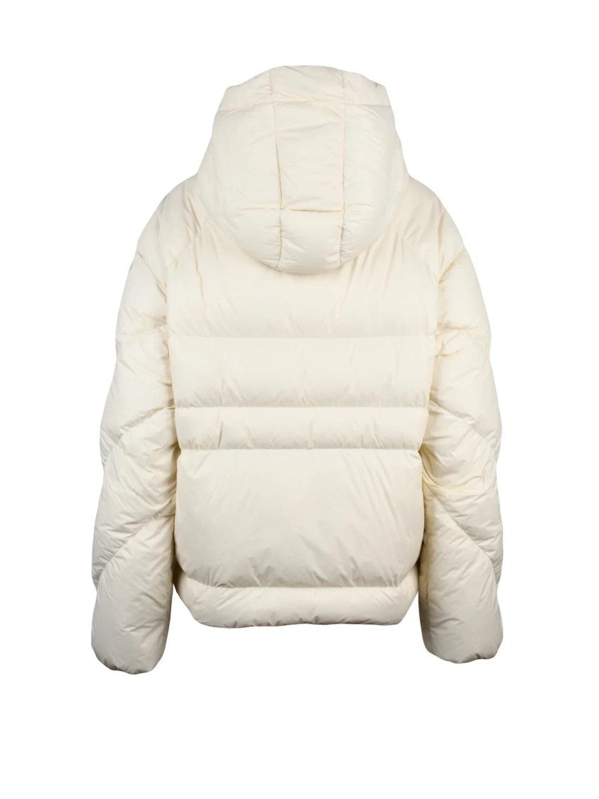 Bacon White Polyamide Owl Down Jacket