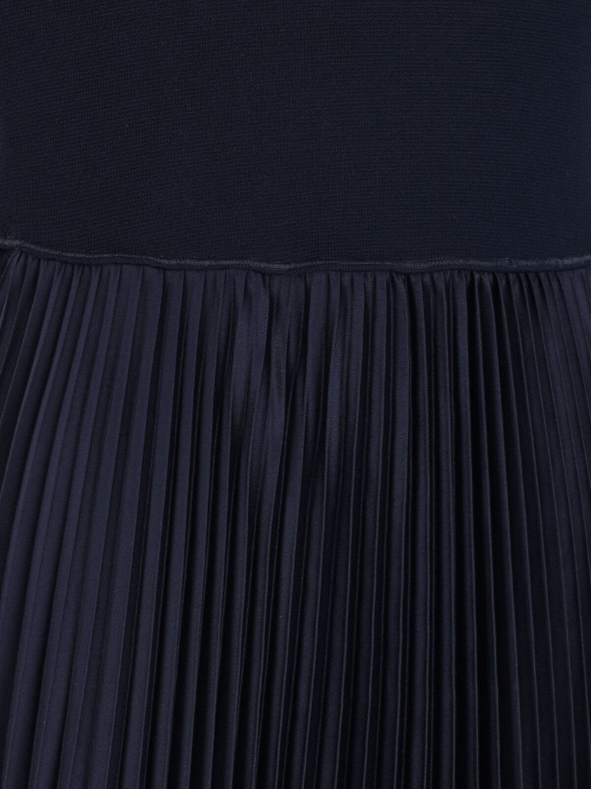 Polo Ralph Lauren Pleated Maxi Dress With Classic Collar