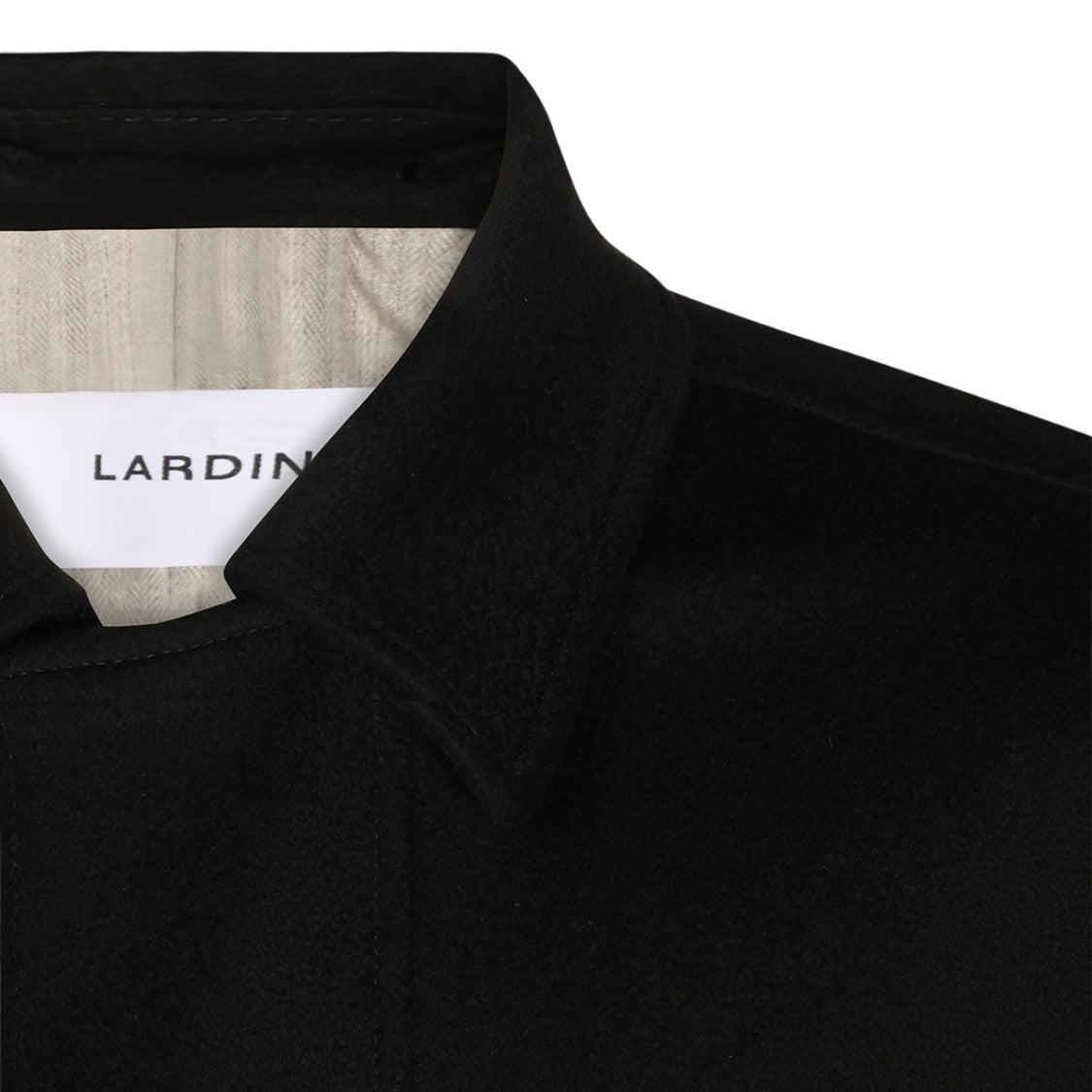 Lardini Minimalist Straight-Cut Concealed Closure Jacket
