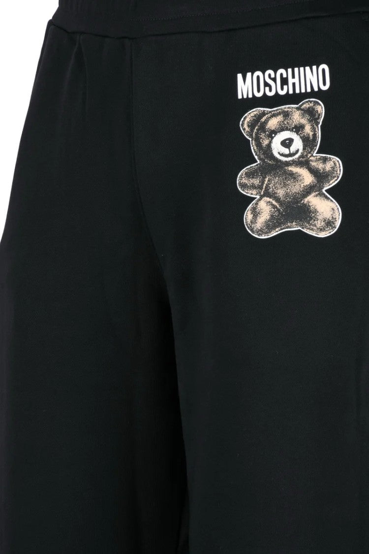Moschino Couture Relaxed Fit Cotton Sweatpants