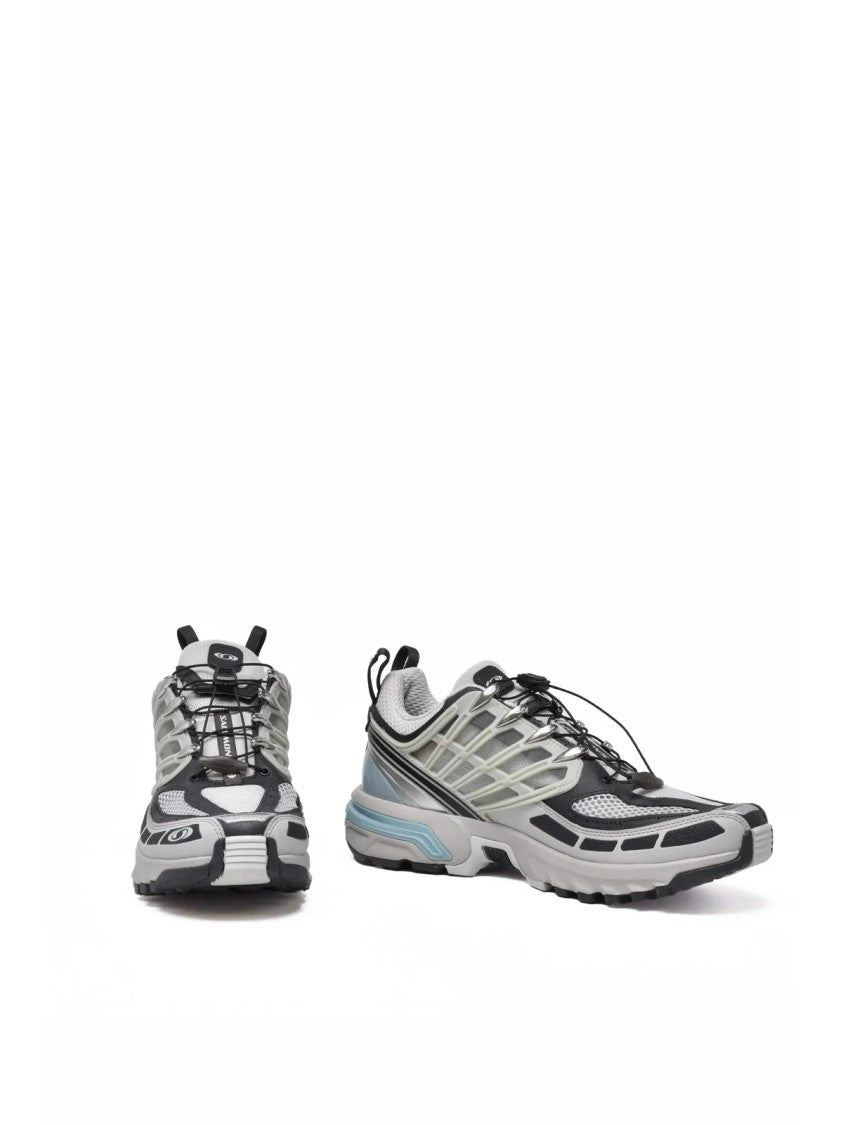 Salomon Grey Rubber-Blend Performance Sneakers
