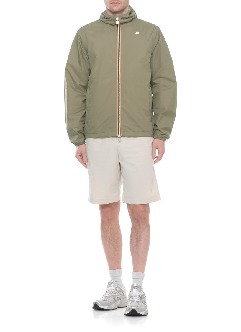 K-Way Army Green Jake Plus Reversible Jacket