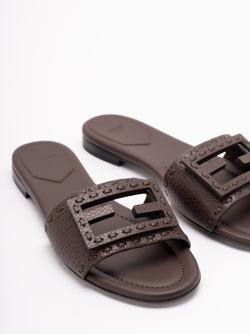 Fendi `Ff` Slides