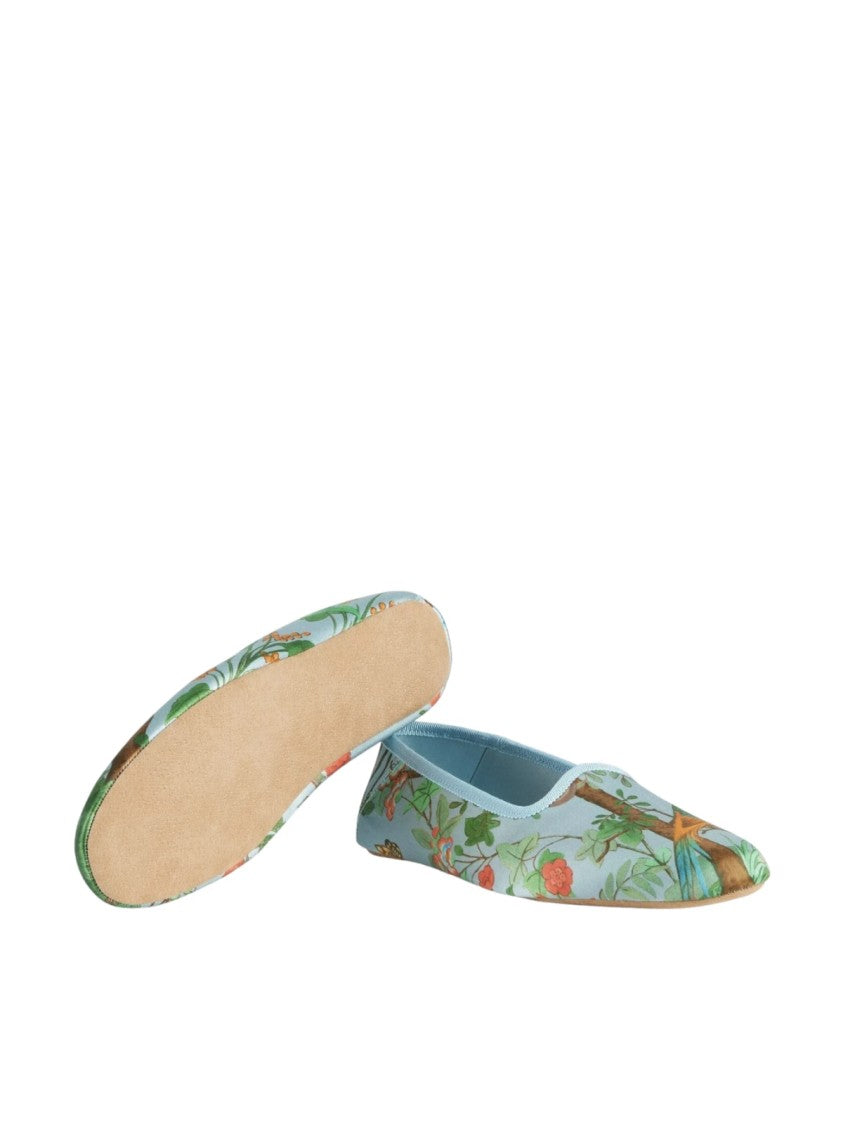 Gucci Satin Voyage Tian Slippers