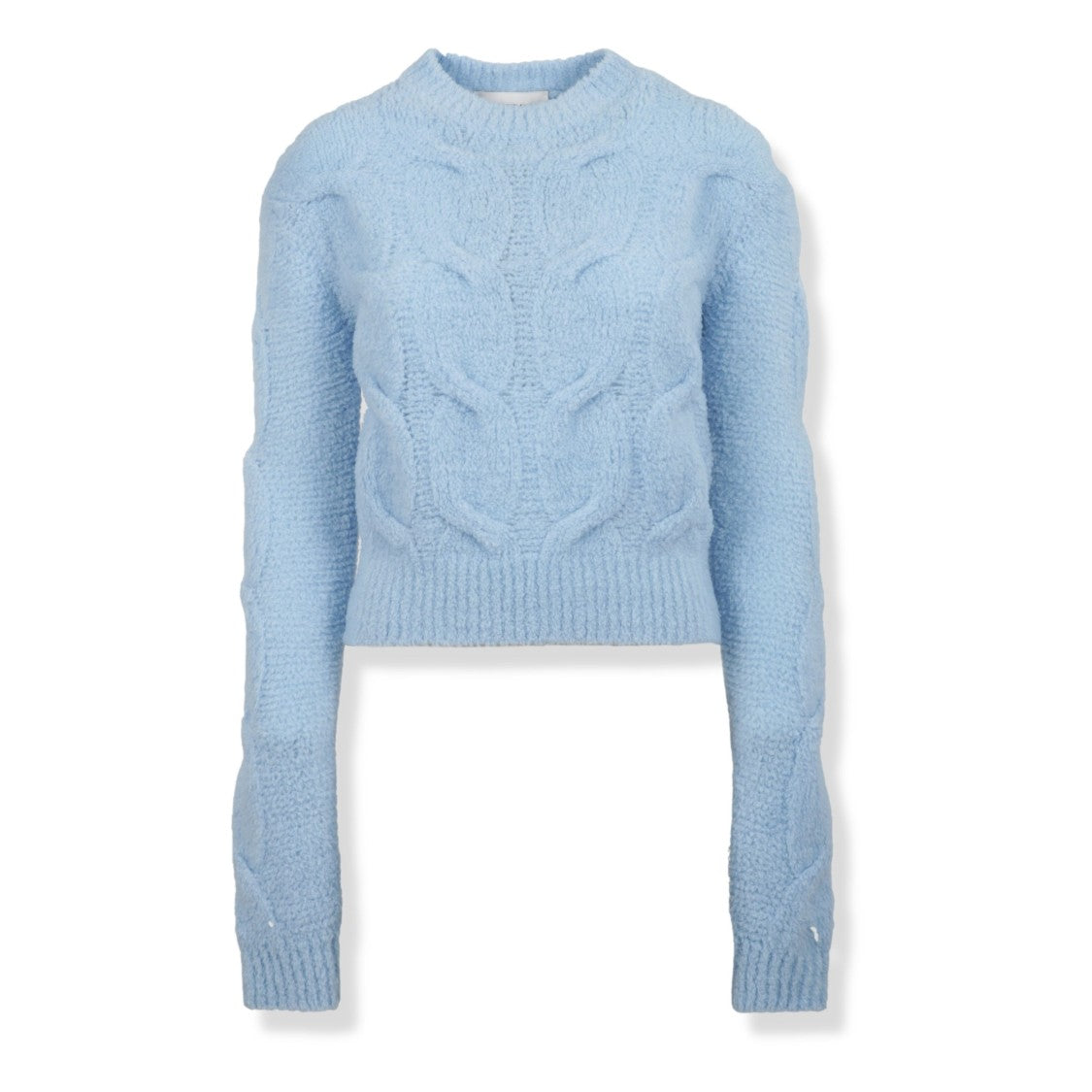 Sportmax Fitted Sleeveless Knit Top With Round Neckline
