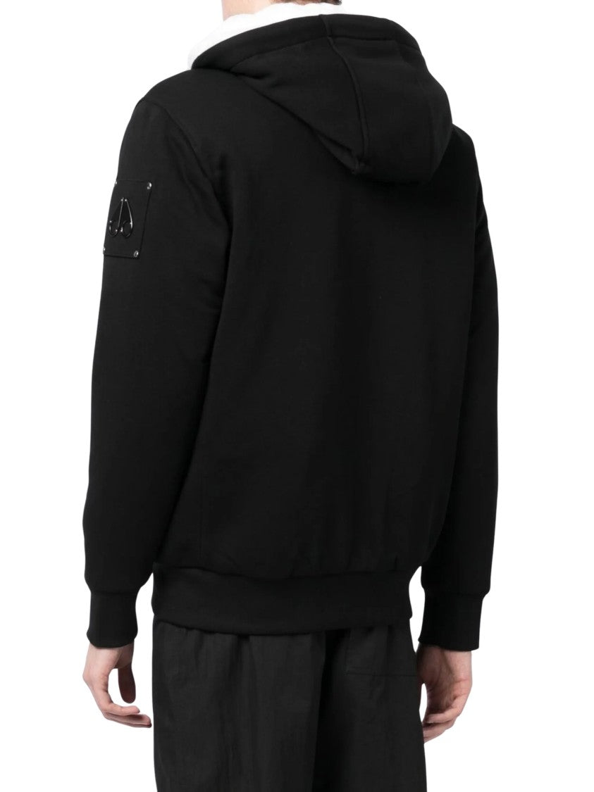 Moose Knuckles Cotton-Blend Classic Bunny Hooded Sweatshirt