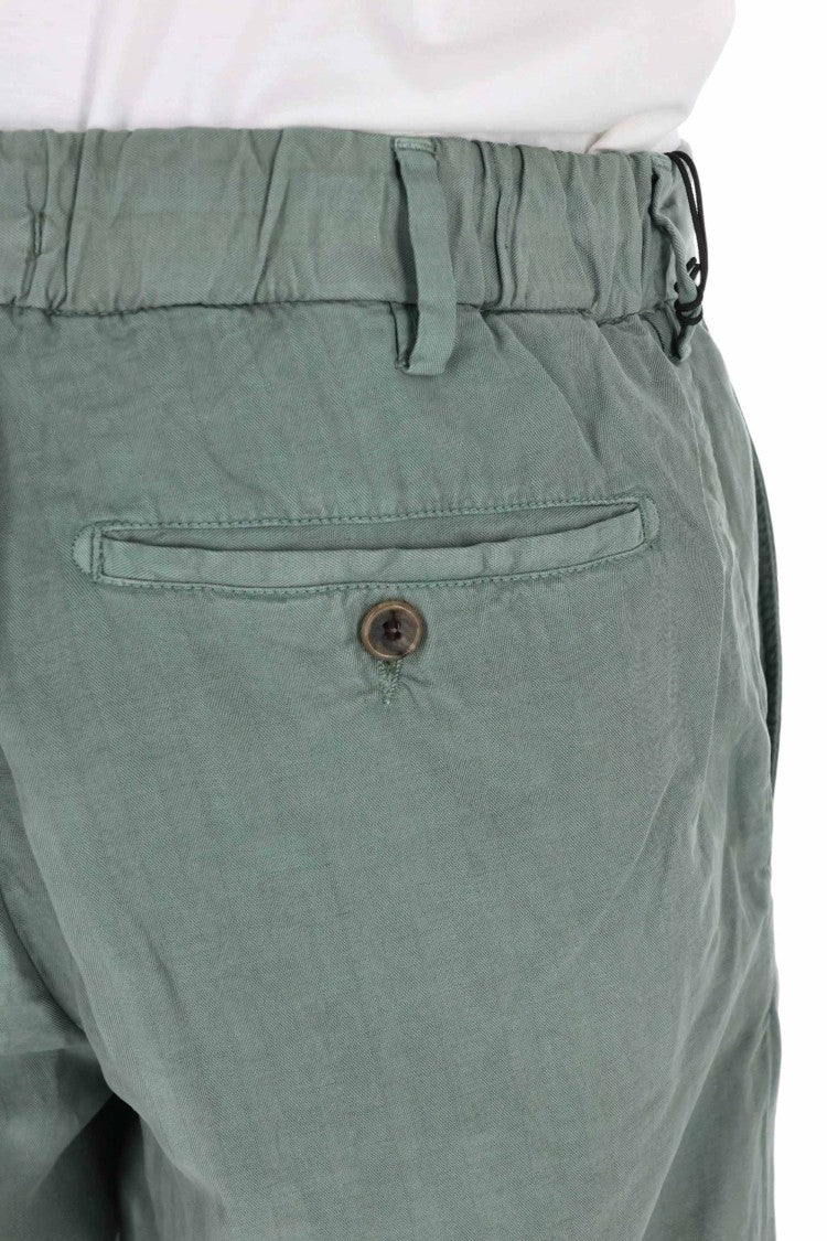 Myths Apollo-S Lyocell-Linen Drawstring Shorts