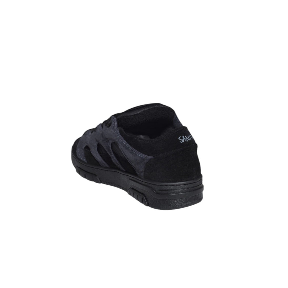 Santha Sneakers In Black Suede Leather Danilo Paura