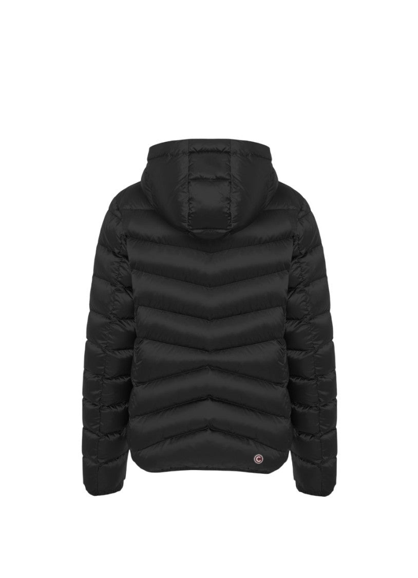 Colmar Black Lightweight Slim-Fit Quilted Down Jacket