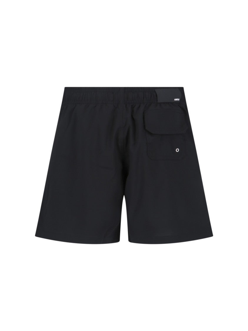 Amiri Swim Shorts – Black