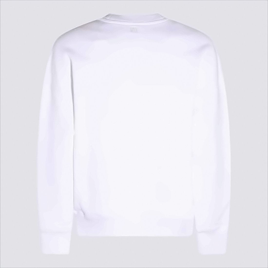 Ami Long-Sleeve Sweatshirt With Collegiate-Style Emblem