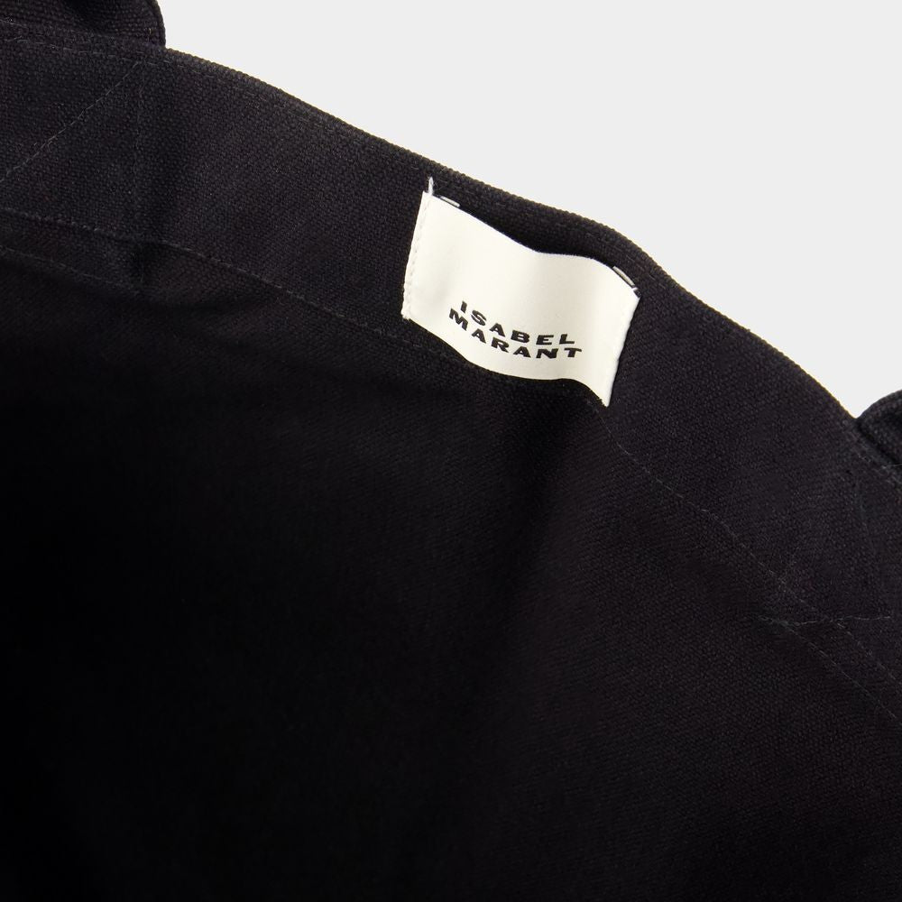 Isabel Marant Yenky Gz Tote Bag - Cotton - Black