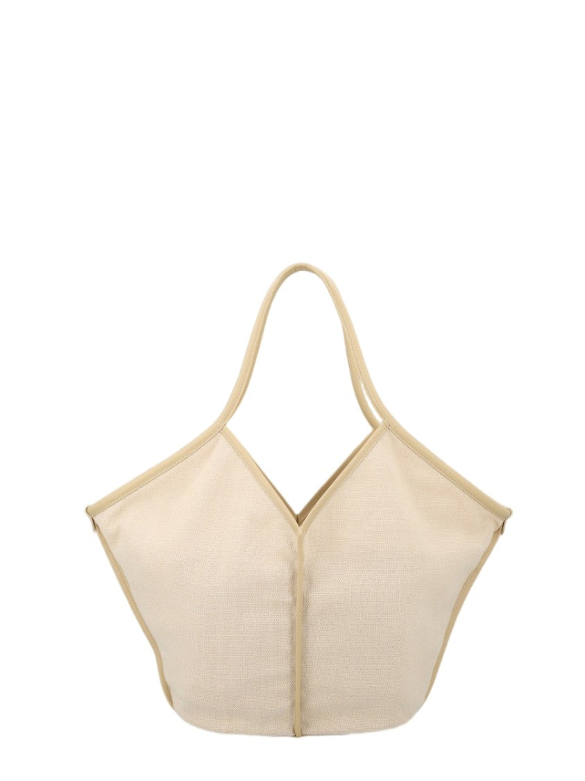 Hereu Calella Woven Recycled Linen Tote Bag
