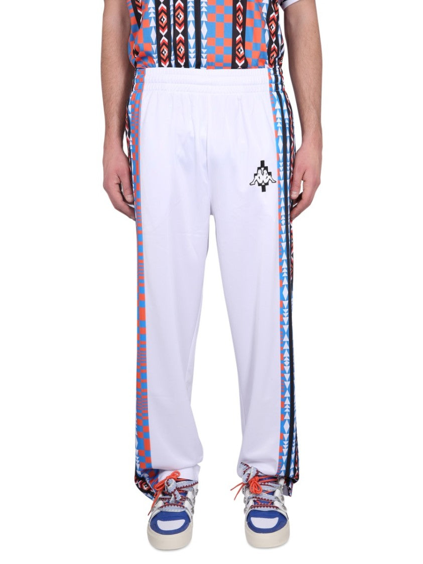 Marcelo Burlon Jogging Pants With High Neck And Zipper Closure