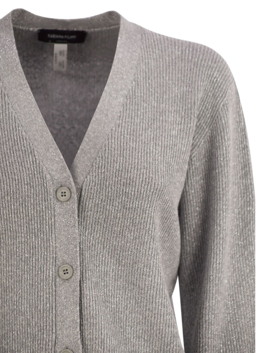 Fabiana Filippi English Ribbed Cardigan