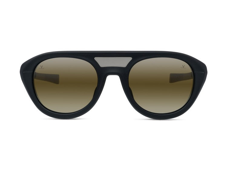 Vuarnet Vu40052u Black Oversized Aviator Sunglasses