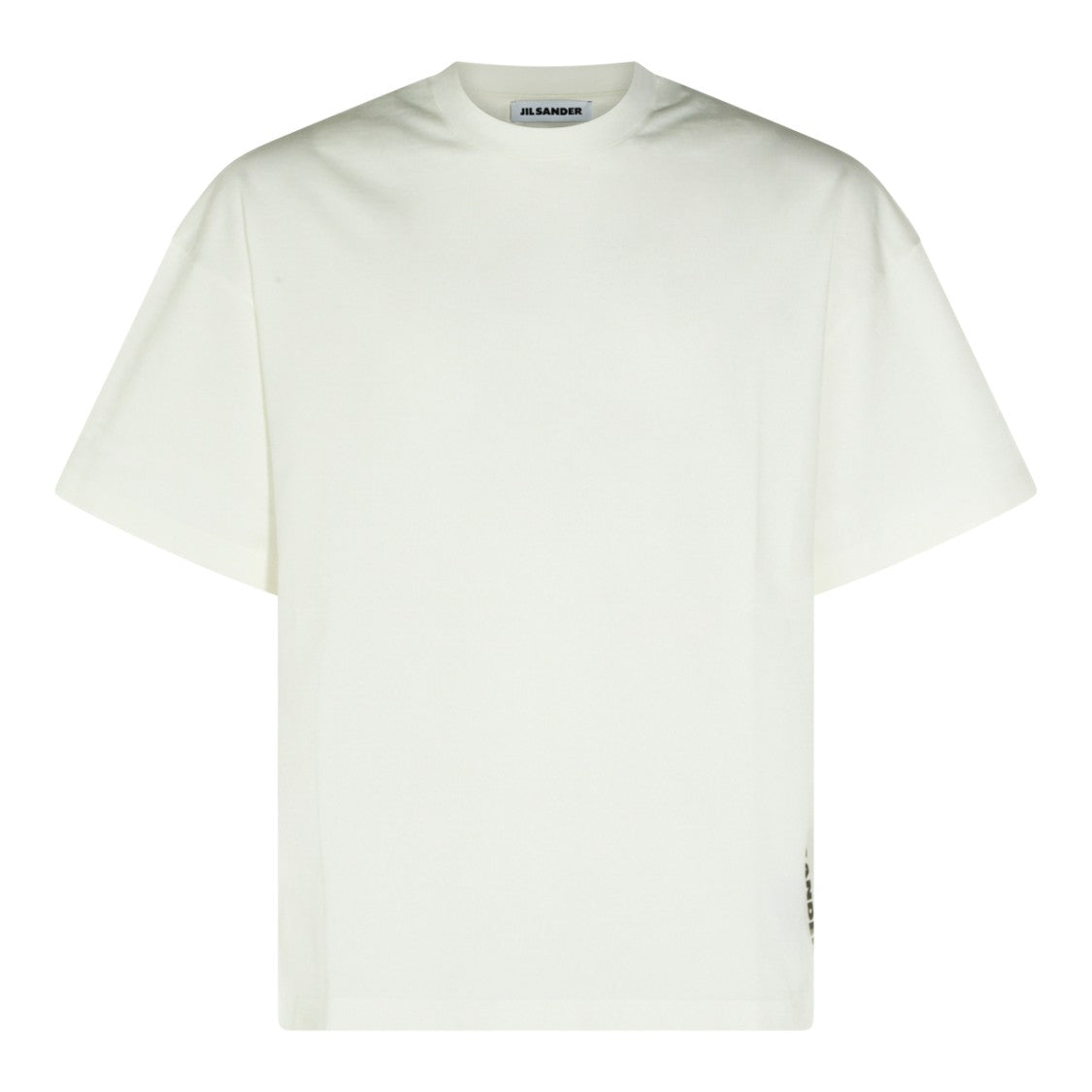 Jil Sander Porcelain Cotton Crew Neckline T-Shirt