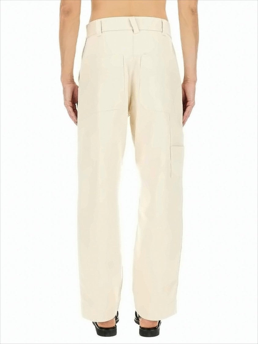 Margaret Howell High-Waisted Straight Pants With Minimalist Design