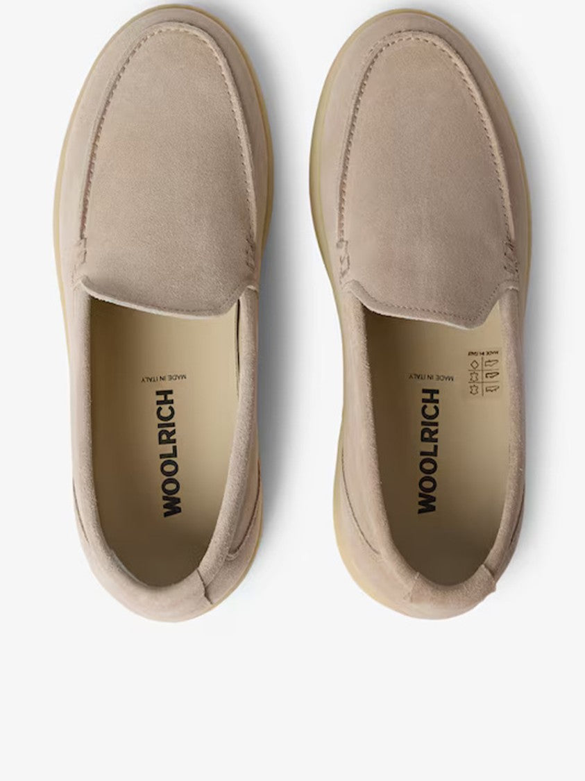 Woolrich Double U.T Slip-On Camoscio Suede Loafers