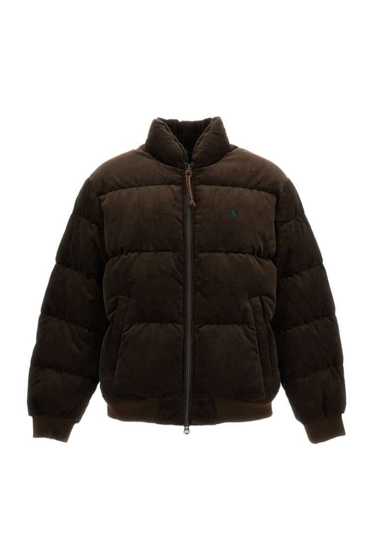 Polo Ralph Lauren Brown Wyoming Corduroy Goose Down Jacket