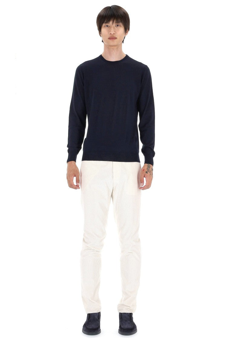 Drumohr Super 140’S Wool Crewneck Sweater