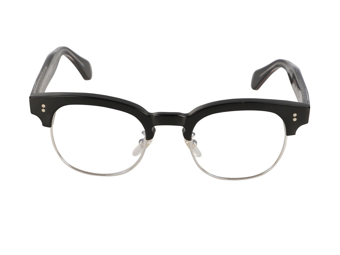 Kador Black Jolly Cm Browline Eyeglasses