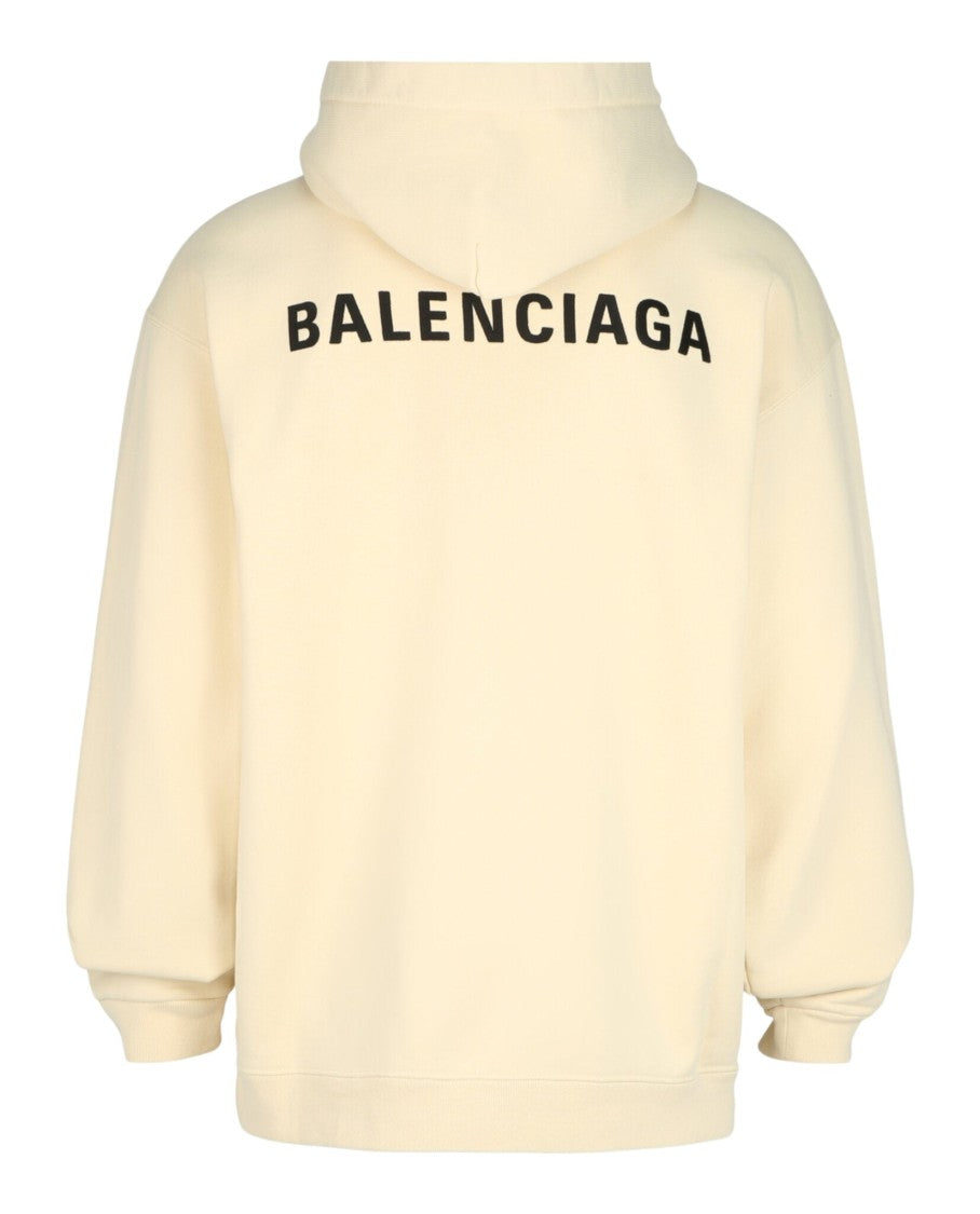 Balenciaga Embroidered Logo Hoodie